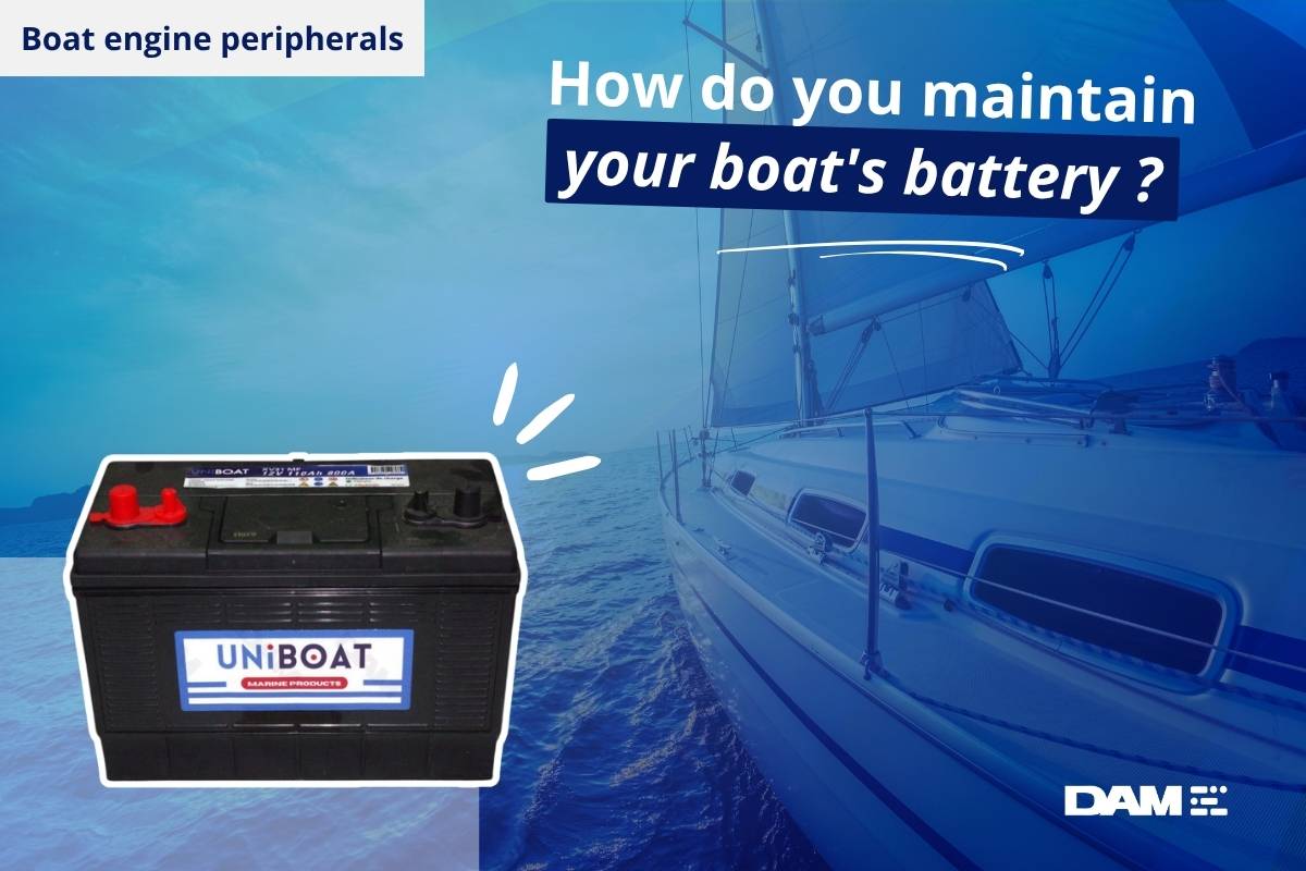 How do you maintain your boat battery?